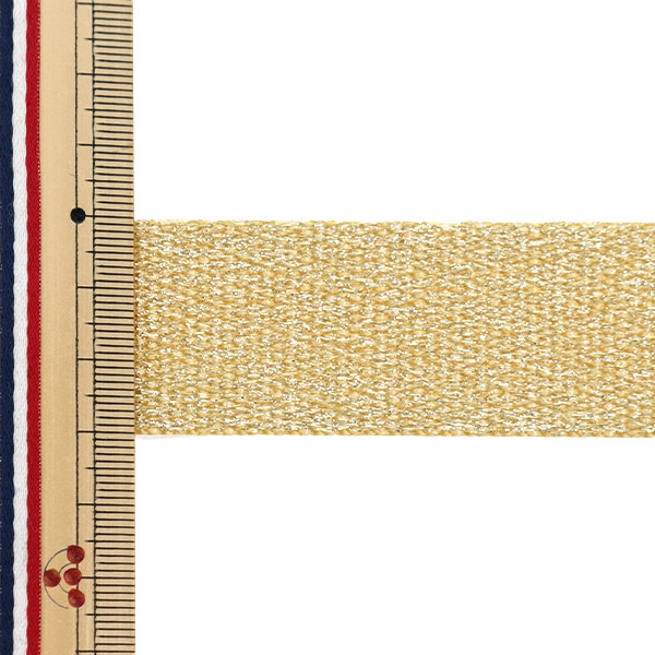 【数量5から】 手芸テープ 『クリスタルテープ 約30mm幅 ゴールド YZ30305-B』
