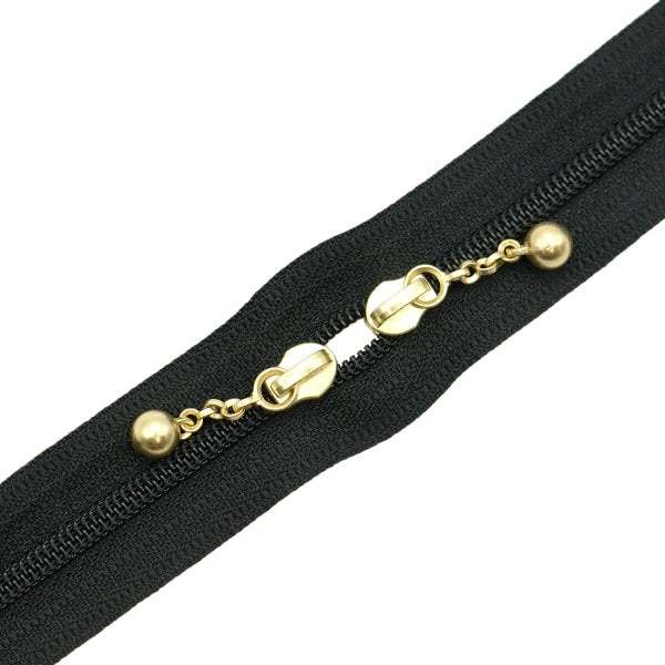 Fermeture éclair "Chaîne à double ouverture de la bobineFermeture éclair 60cm 580 n ° 3CFCH60BLYZ" YKK