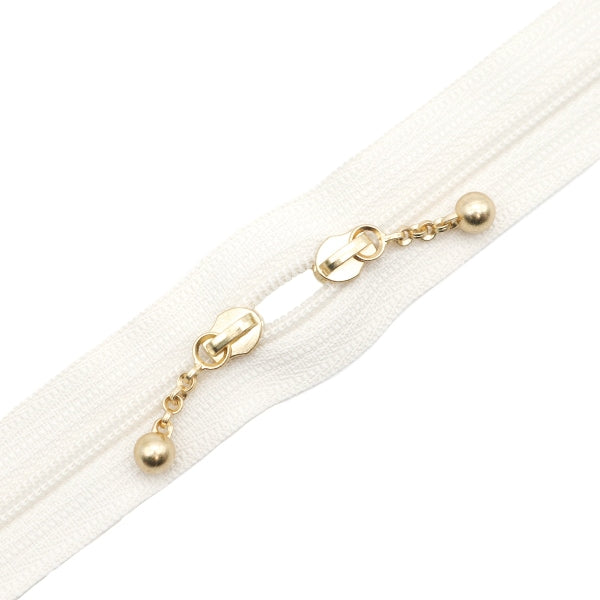 Молния "Катушка двойной открытие цепиМолния 60 см 841 Цвет 3CFCH60Blyz" YKK