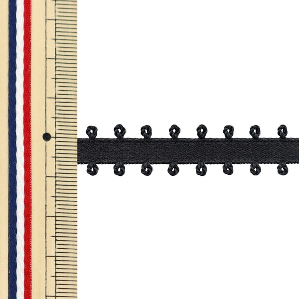 【数量5から】 リボン 『ピコットサテンリボン 1600K 約6mm幅 3番色』 MOKUBA 木馬