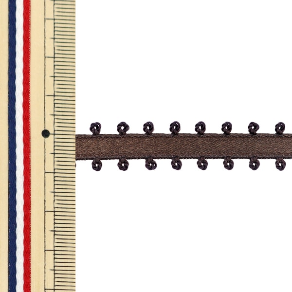 【数量5から】 リボン 『ピコットサテンリボン 1600K 約6mm幅 7番色』 MOKUBA 木馬