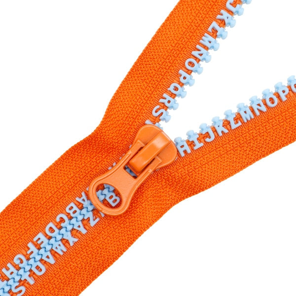 Cerniera "alfabetoCerniera 20 cm o arancione SPF2301-20"