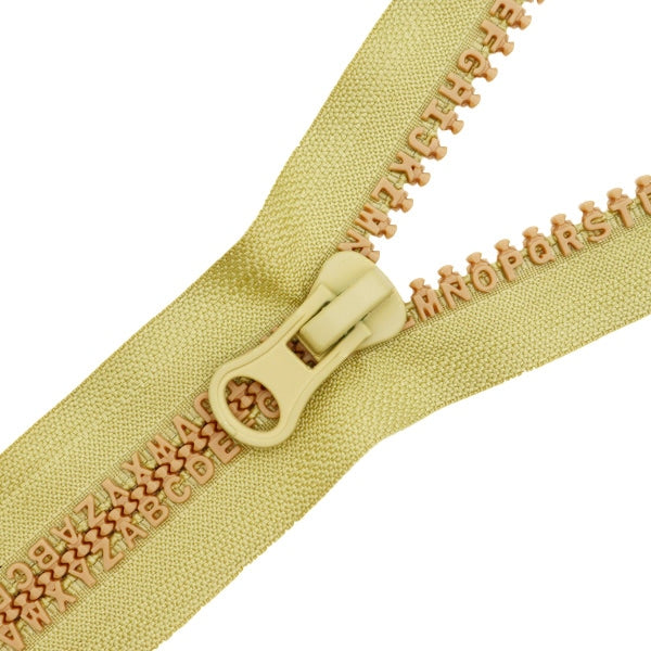 Cerniera "alfabetoCerniera 20 cm giallo SPF2301-20"