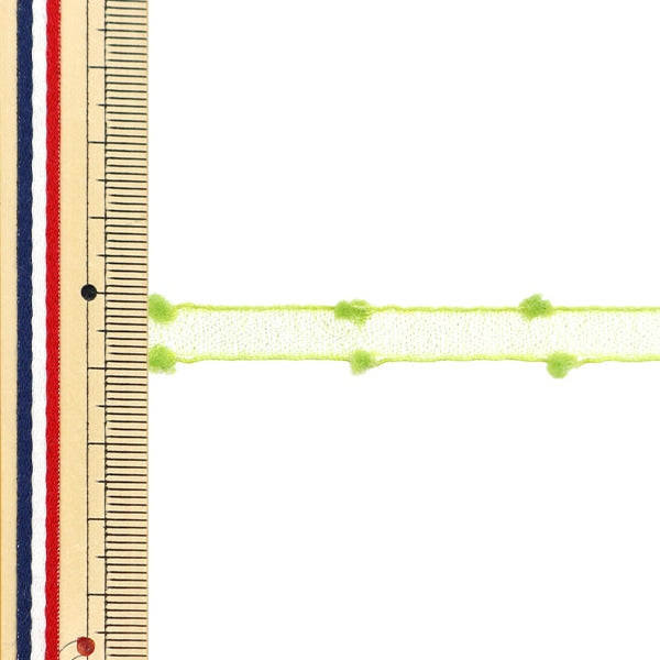 【数量5から】 リボン 『オーガンジーパフ 5番色 約1cm幅 0482』 AOYAMARIBBON 青山リボン