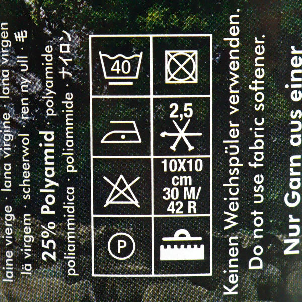 خيوط الجورب خيوط الغزل "Scharf Parte 15 4ply 11361 لون" أوبال أوبال