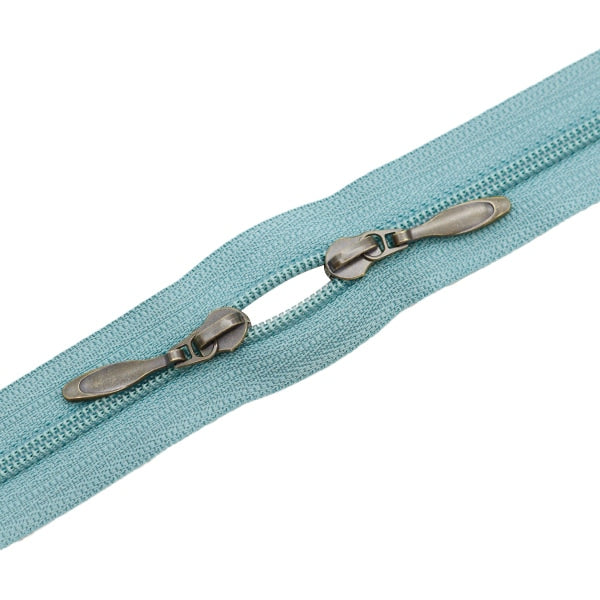 Cremallera "No.3 bobina doble abertura 60 cm 328 color 3CFCH65Agyz" YKK