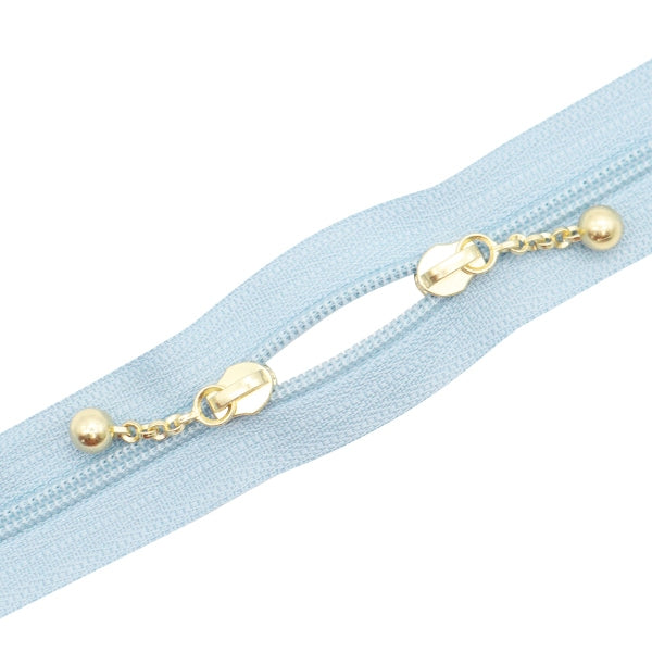 Cremallera "No.3 bobina puerta doble 60cm 232 Número 3CFCH60BlyZ" YKK