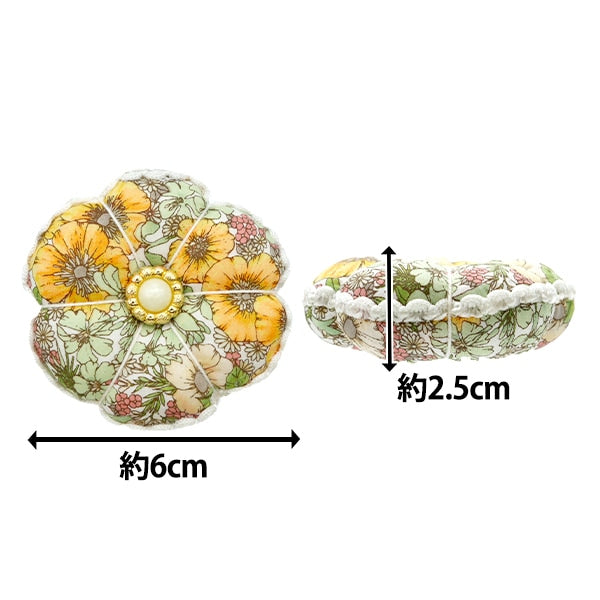 Подушечка для булавок "Ткань свободы розовая подушка цветочный тип pi3-dc10480ye"