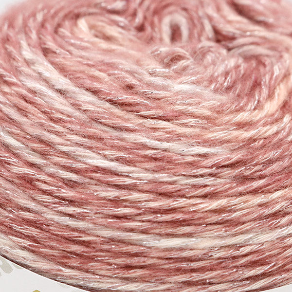 Herbst und WinterGarn "Glänzende Abstufung 17. Farbe Dusty Rose" World Festa World Festa [YuzawayaOriginal】