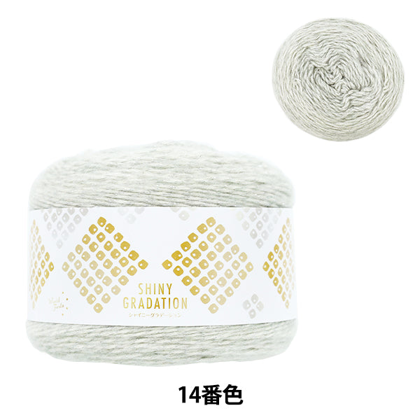 Shiny Gradation No.14 Greige Yarn 150g - Yuzawaya Original