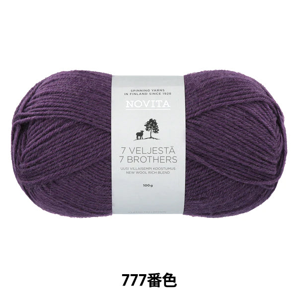 Yarn 7 Brothers 777 Color Crocus | NOVITA – Yuzawaya