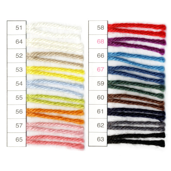 BabyhaarGarn "Milchkinder (Milchkinder) 54. Farbe Olympus