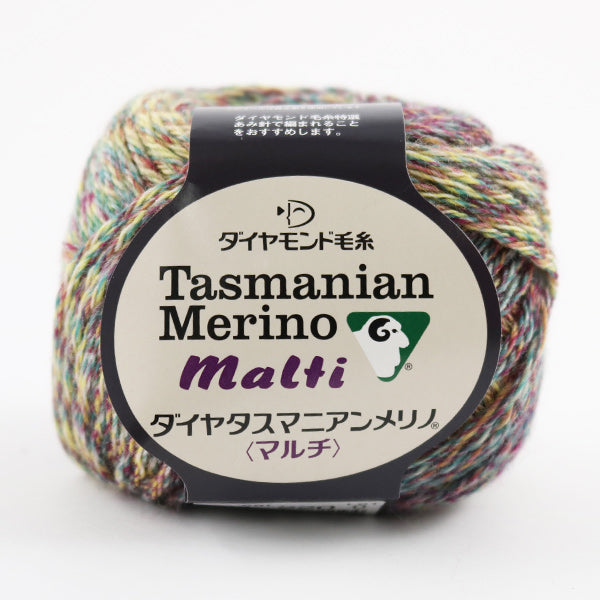Otoño e inviernoHilos "Tasmanian Multi 220 Color" DIAMOND KNITTING YARN