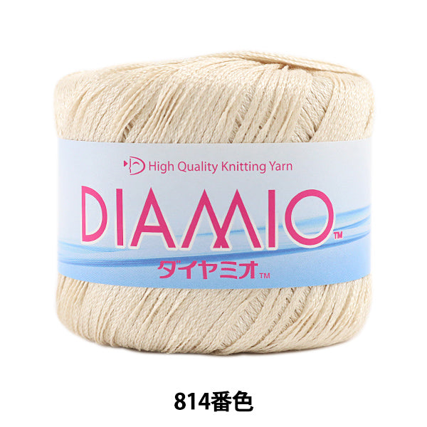 Primavera / veranoHilos "Diamio (Diamio) No. 814 Color Motita " DIAMOND KNITTING YARN