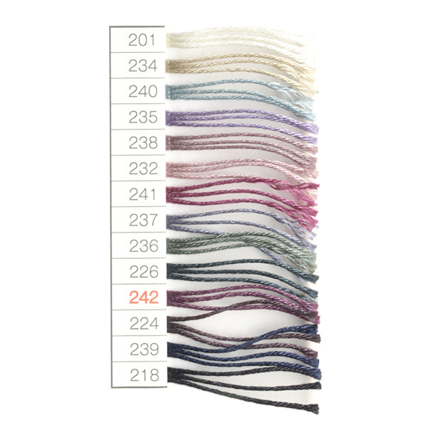 Printemps / étépelote de laine "Silk Domani (Silk Domani) 242 Couleur DIAMOND KNITTING YARN