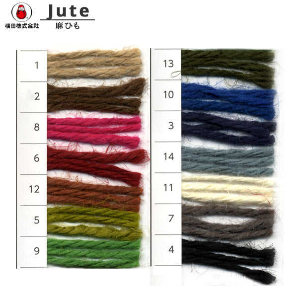 خيوط الغزل الحرفية 『خيوط اللون 13 بوصة داروما DARUMA يوكوتا