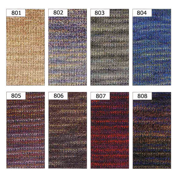 الخريف/الشتاءخيوط الغزل "لون متقاطع (لون متقاطع) لون 803" NIKKEVICTOR Nikke Victor