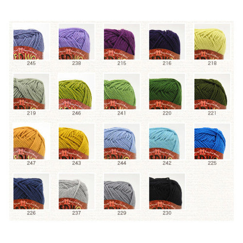 Herbst und WinterGarn "Exced Woll FL (EXEED WOLL MOSMOTA) 215 Farbe" Hamanaka