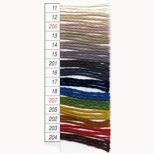 봄 / 여름털실 "플럭스 K 14 No. 14 색상" Hamanaka