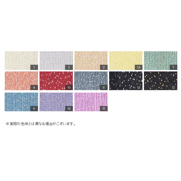 春夏毛糸 『Soie de Eclat (ソワ・ド・エクラ) 1番色』 RichMore リッチモア