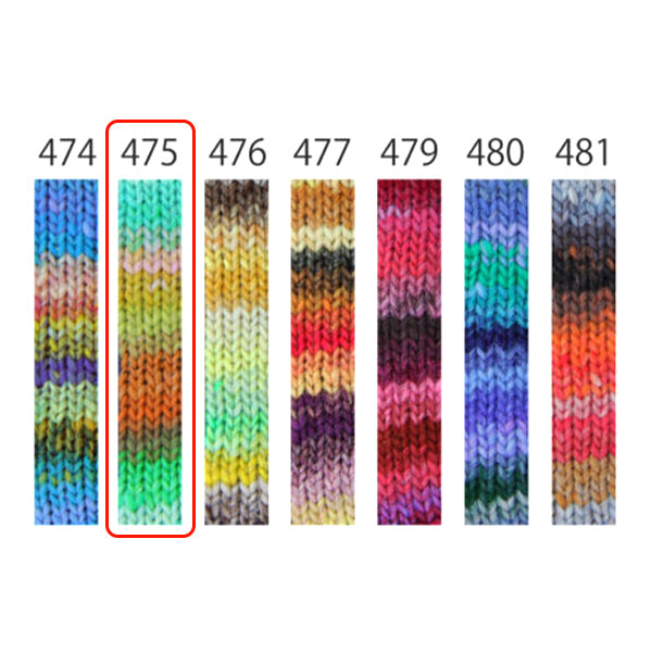 autunno/invernoFilato "Kureyon n. 475" NORO Eisaku Noro