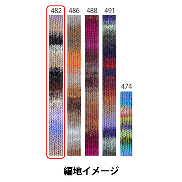 الخريف/الشتاءخيوط الغزل "كوريون كولور 482" نورو إيساكو نورو