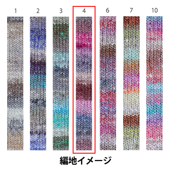 Осень/зимаПряжа «Восстание зимы, № 4» Норо Норо Хидесаку