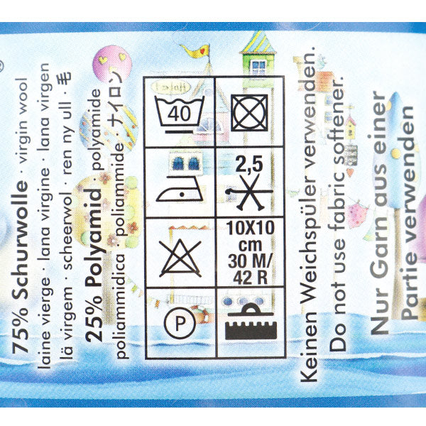 Sock Yarn Yarn "Crazy Waters 4Ply 11316 No." OPAL Opal