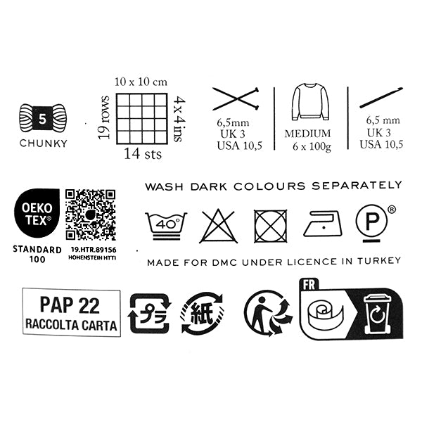 Осень/зимаПряжа "Brio XL Color 400" DMC DMC