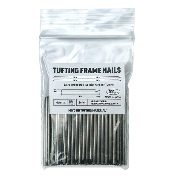 Tuffing поставляется "Tuffing Frame Nails Nails" Keke Miyoshi Rugs