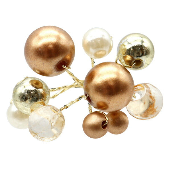 Flower material "Mix Pearl Pick Mat Gold 1251GA-214"