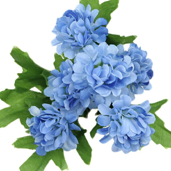 Künstliche Seidenblume "Baby Pom Pom Bündel Blau V24043-005"