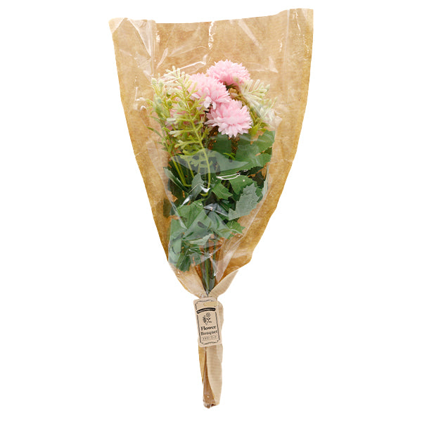 造花 シルクフラワー 『フラワーブーケ マム ピンク ZYJP2419-3』 【ユザワヤ限定商品】