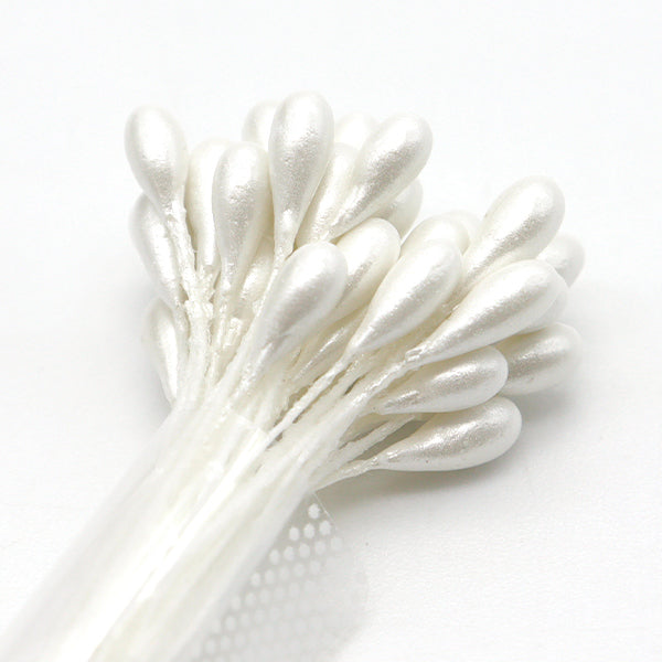 Ingrédients de fleur: pep blanc 40 pièces