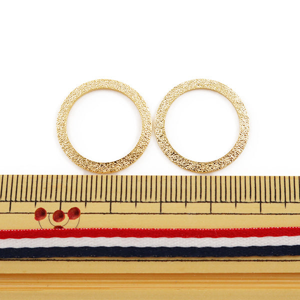 Ручной кронштейн "Старсовая кольцо 20 мм золотой 2 штуки"