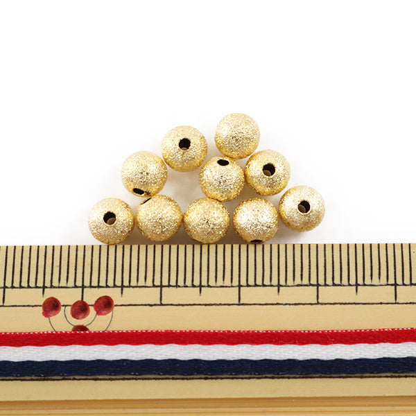 Ручной кронштейн "Stardust Maru 6 мм золотой 10 штук"