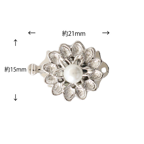 手工藝支架“帶珍珠B 1銀的Classp”