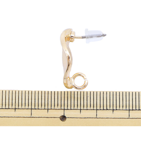 Bracket percant "Titanpier Round arrière de Silicon Catch avec Silicon Catch 1 paire 1 paire"