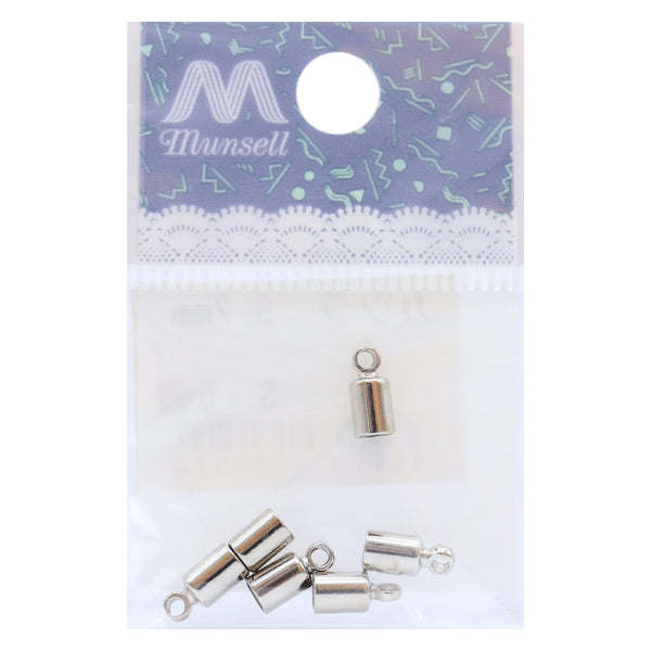 Soporte de artesanía "soltero de 3.2 mm plateado 6 piezas"