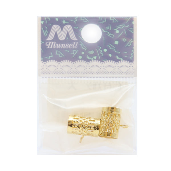 Handicraft bracket "Chan with 2 pipes with large gold"