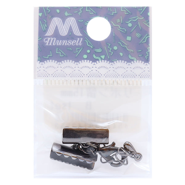 تركيبات مشغولات يدوية “ناسوكان وسط x”الشريطمجموعة إيقاف 15 ملم باللون الأسود"