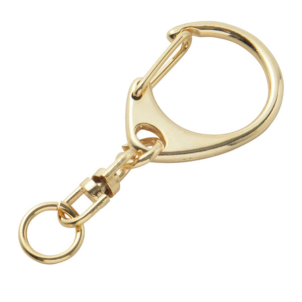 手芸金具 『キーホルダー ゴールド 1個入り C-2』