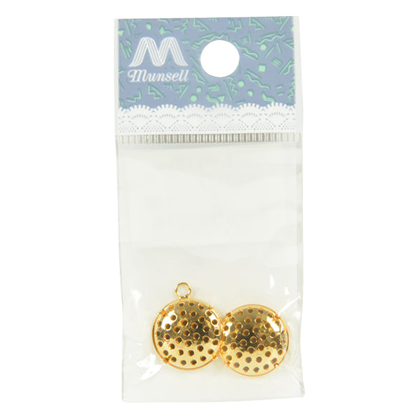 Support d'artisanat "Or avec douche Can 15 mm 2 pièces # 7012"