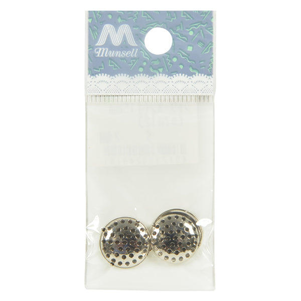 手芸金具 『シャワー カン付き シルバー 15mm 2個入り #7012』