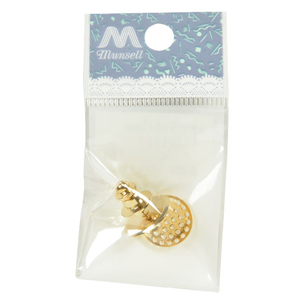 手芸金具 『シャワー タックピン ゴールド 15mm 1個入り #7019』