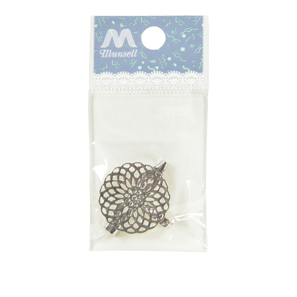 Support d'artisanat "noir avec une partie de skash avec un brocheur avec un argent rond avec une rangée d'argent # 1488"