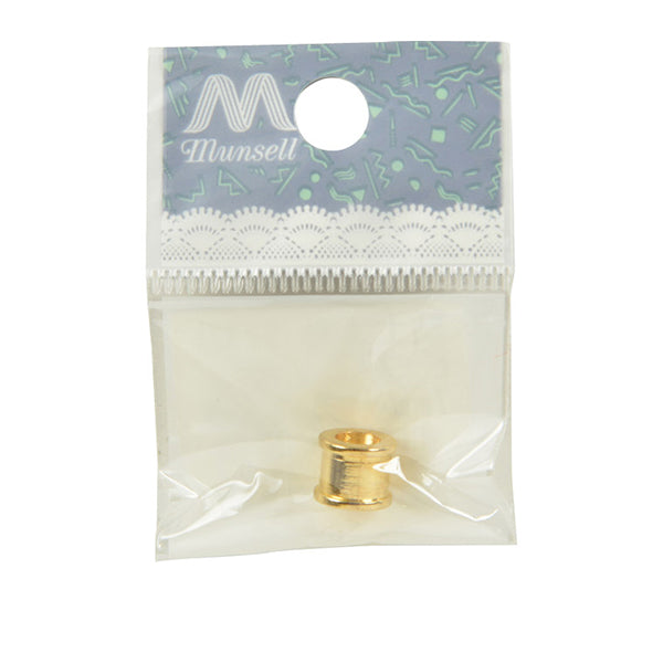 Support d'artisanat "base d'argile PerlesNoyau grand trou d'or 7 mm en 1 pièce # 9232"