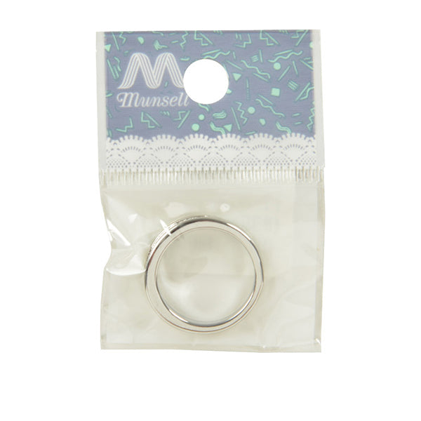 Raccordi per artigianato "Anello di base dell'argilla ovale n. 13 argento 1 pezzo #3057"