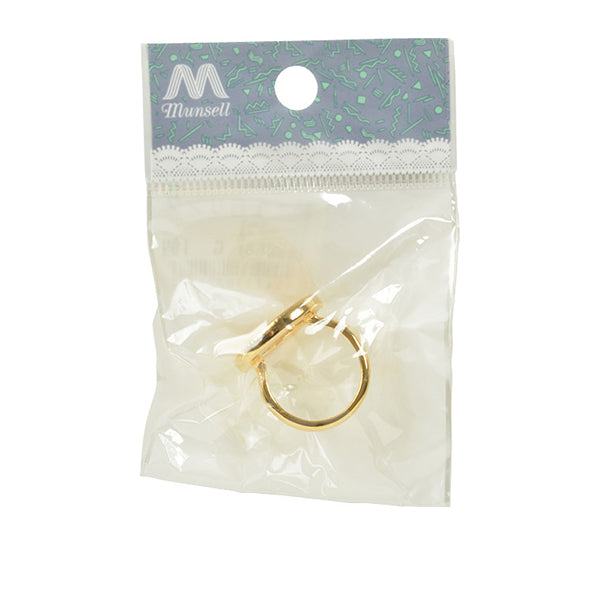 Handwerksanschläge "Tonbasisring Donut Gold 1 enthält #3068"