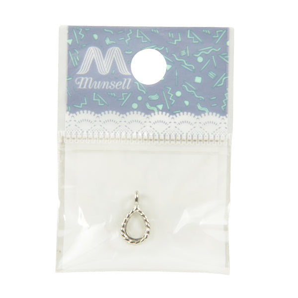 手芸金具 『ジュエリークリップ ドロップ シルバー』